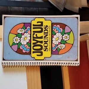 VINTAGE Joyful Sounds Songs & Choruses For Children Spiral Softcov Bound Hymnal